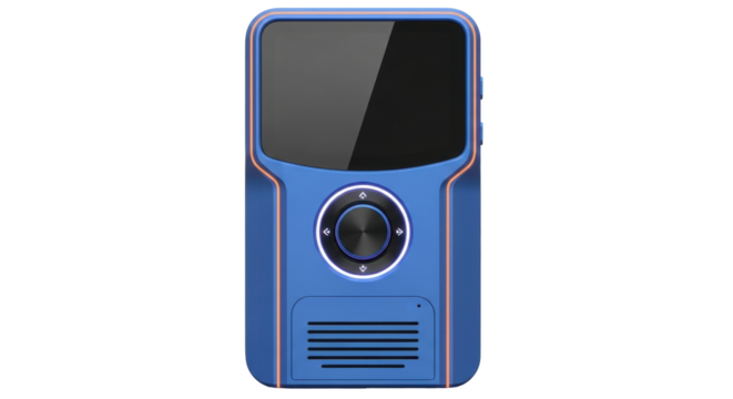 Isolated Portable Digital Player with Screen for Entertainment and Information Access