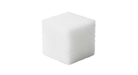 Isolated sugar cube perfect for breakfast, afternoon tea, baking and confectionary use