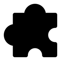 puzzle icon for illustration