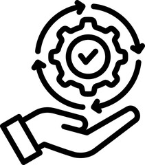 partnership icon Bold handshake icon in solid black silhouette. Represents agreement, unity, or business partnership in a simple vector format.Greeting, Introduction, Agreement, Connection, 