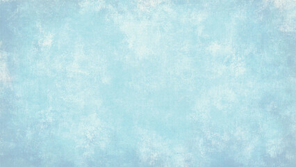 Abstract background with a grunge blue wall