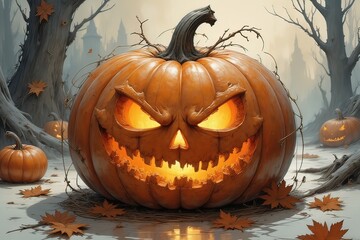Ai la zucca di Halloween 02