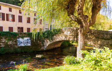 Small village of Durfort in the Tarn department, Occitanie, France