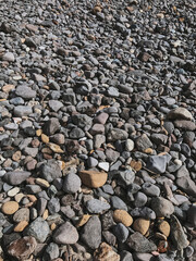 Close-Up of Pebbles and Rocks on the Ground