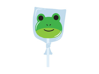 Jungle Animal Gummy Candy Illustration
