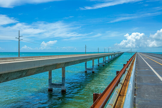 Seven Mile Bridge in the Florida Keys