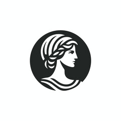 Woman Of Ancient Greece Logo
