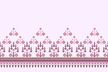 Native Aztec geometric tradition oriental seamless pattern. Decorate boho style design for fabric, texture, textile, embroidery, elements, ornament, home decor, printing, illustration, border decor