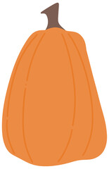 Pumpkin Hand Drawn Doodle Illustration