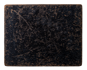 スクラッチのある黒い厚版の背景テクスチャー