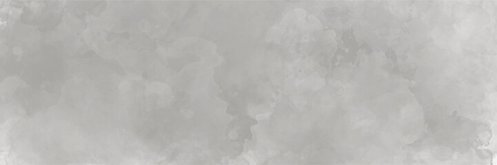Naklejka premium Abstract background with white paper texture and gray watercolor background.Sky with white cloud, cement wall texture.