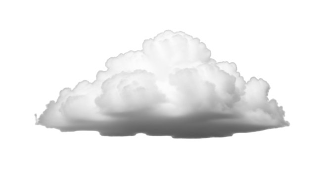 Isolated Cumulus cloud, light fluffy formation, daytime weather, serene sky conditions