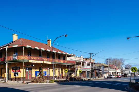 Town of Braidwood in Australia