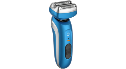 Isolated foil shaver for men, electric razor for shaving, personal care appliance, clean-shaven look