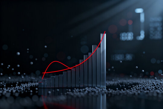 Graphical representation of data trend