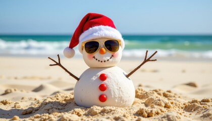 Festive Sandcastle Beach