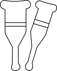 Rehabilitation Icon Physical Therapy, Recovery, Exercise, Health, Medical Treatment, Patient Care, Wellness, and Body Healing Symbols in Modern Vector Style, walker, physiotherapy, exercise band
