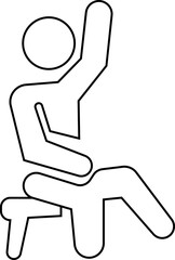 Rehabilitation Icon Physical Therapy, Recovery, Exercise, Health, Medical Treatment, Patient Care, Wellness, and Body Healing Symbols in Modern Vector Style, walker, physiotherapy, exercise band