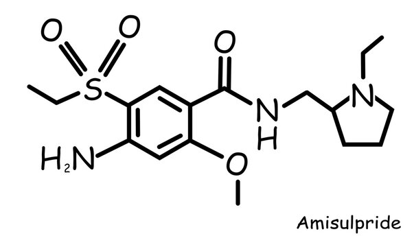 The Chemical structure of amisulpride