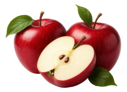 A collection of Forelle pears with their speckled red and green skins, gathered in a clear glass bowl.
