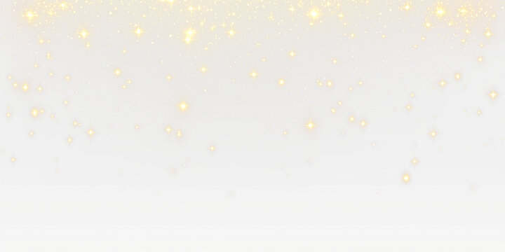 This glowing dust PNG overlay adds elegant holiday sparkle to transparent festive photos, enhancing the spirit