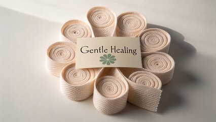 Soft Bandages Providing Comfort and Care for Gentle Healing and Recovery in a Calm Setting
