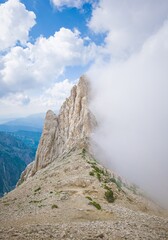 Appennini mountains, Italy - The mountain summit of central Italy, Abruzzo region, above 2500 meters