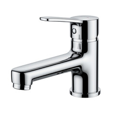 stainless steel tap on Isolated transparent background png. generated with AI