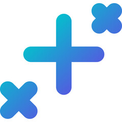 AI Generate Content. Generative Ai Logo. Generate Icon, AI Sparkle and Gradient Star Icon