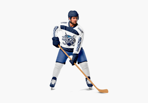 Hockey Uniform Mockup