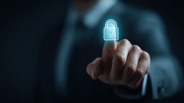 Securing digital access business technology insights office environment interactive visuals professional viewpoint