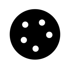 Vector art of cookie icon