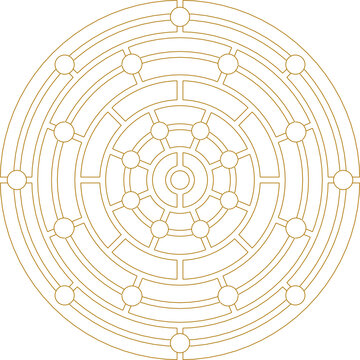 sketch vector illustration silhouette design ornament decoration anagram mandala spiral decoration classic ethnic vintage traditional abstract modern minimalist