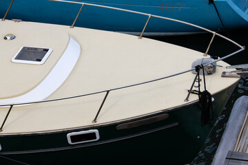 view of yachts moored at the marina