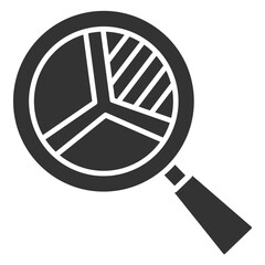 Search Data Glyph Icon