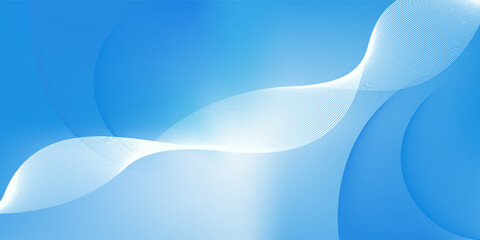 Gradient abstract background with circular line patterns. Vector illustration modern