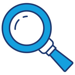 Search Blue Icon