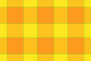 Figure pattern textile seamless, cute tartan fabric vector. Autumn plaid check texture background in orange and dark orange colors.