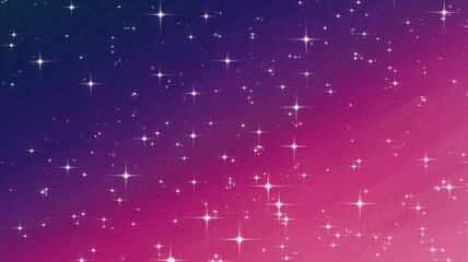 Dreamy background with sparkling stars and vibrant purple and pink hues, perfect for magical designs or whimsical projects needing a touch of wonder