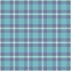 Classic plaid pattern in soothing aqua  purple tones. Great for backgrounds, textiles, or digital designs. Evokes comfort, tradition, and a touch of vintage.
