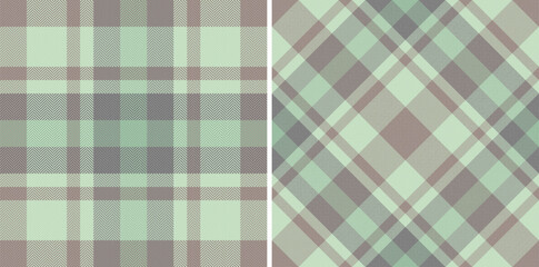 Harmonious fabric texture seamless checkered pattern in modern pastel colors, useful for textile design, backgrounds, or elegant presentations.