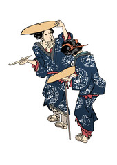 浮世絵　女性　その108