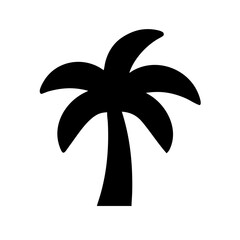 Vector art of palm tree