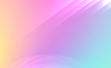 Modern gradient abstract illustration with bandy lines. Textured wave pattern for backgrounds.
