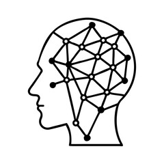 human head silhouette