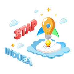 cloud computing concept illustration design