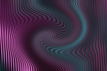 Fototapeta premium Abstract background with swirling lines in shades of pink, purple and teal
