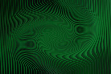 Abstract green swirl background with dark vertical lines and gradient effect