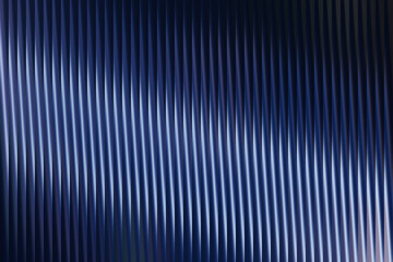 Abstract blue background with vertical lines and light gradient effect