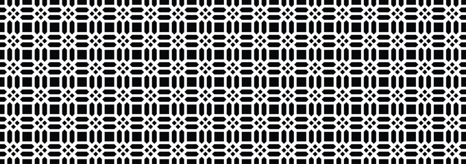 Modern Abstract Black and White Pattern Repeating Geometric Shapes art deco Pattern for Wallpapers, Digital Art, and Graphic Projects